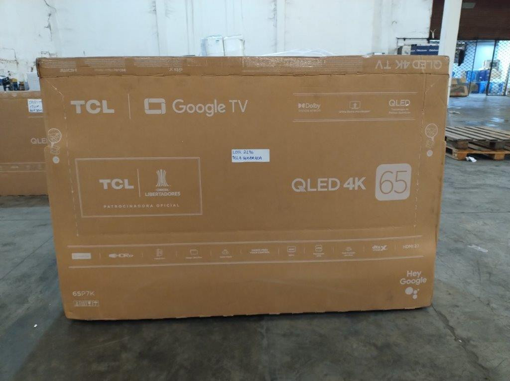 01 Smart Tv 65" - Podendo Conter Tela Trincada