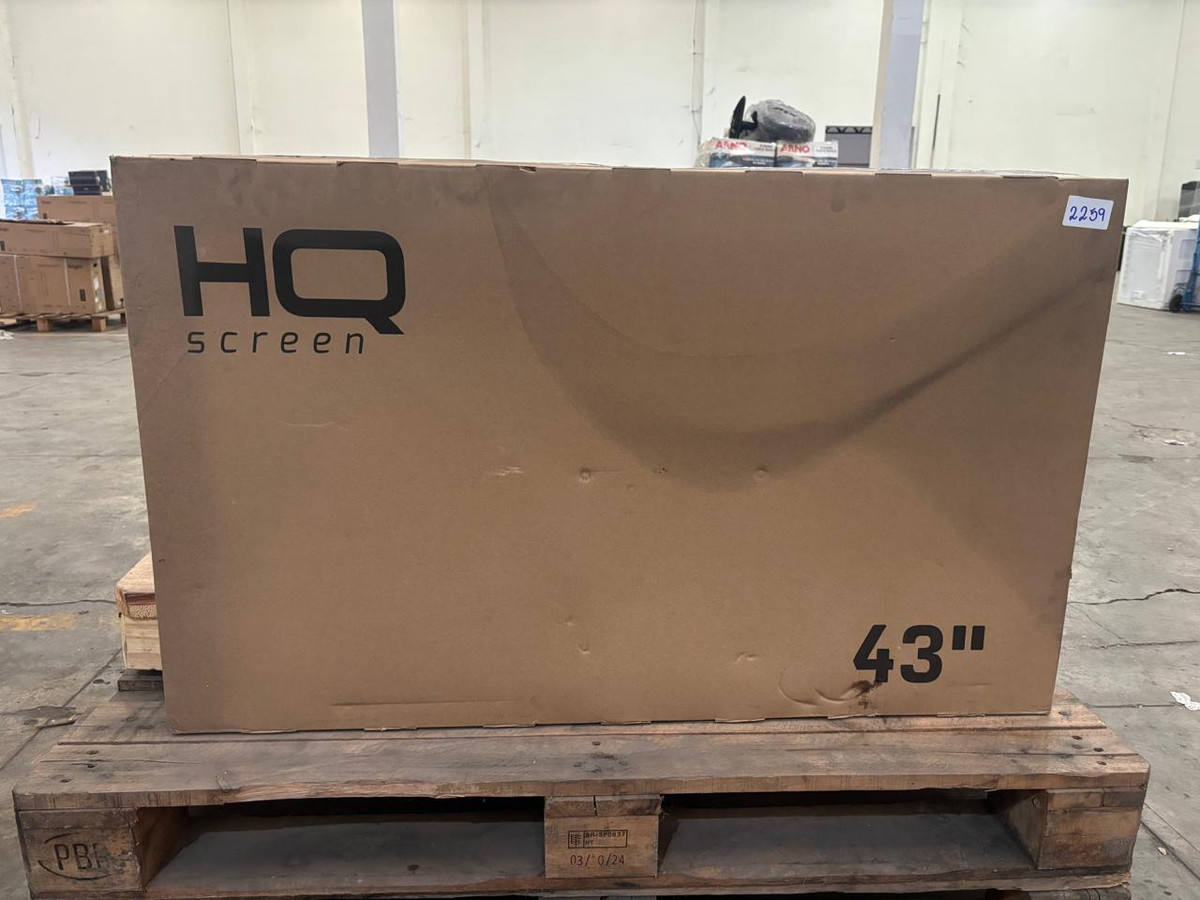 01 Smart Tv 43" - Podendo Conter Tela Trincada