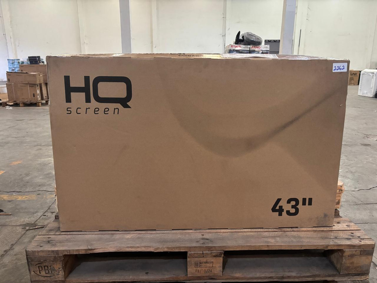 01 Smart Tv 43" - Podendo Conter Tela Trincada