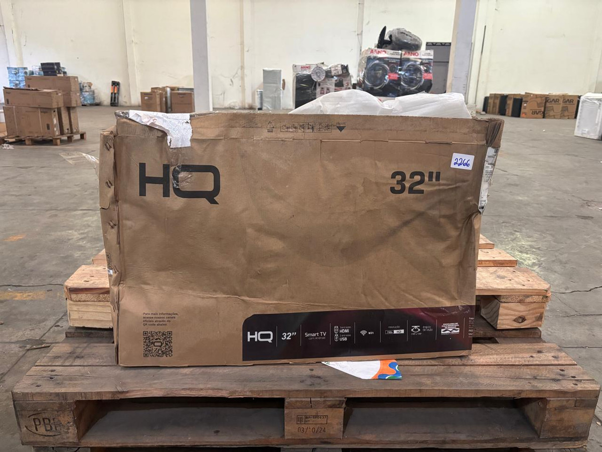01 Smart Tv 32" - Podendo Conter Tela Trincada