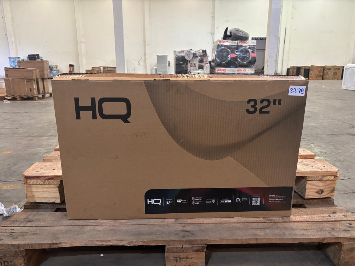 01 Smart Tv 32" - Podendo Conter Tela Trincada
