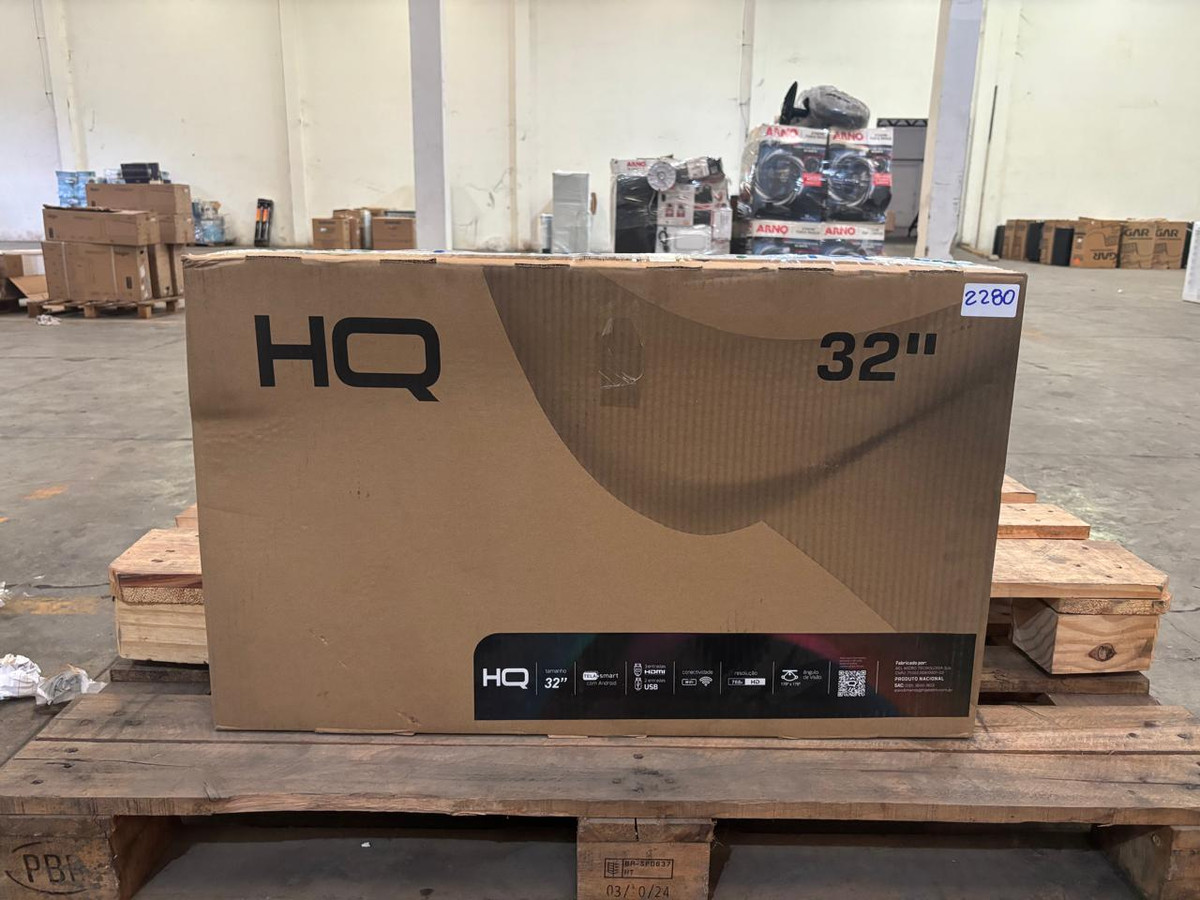 01 Smart Tv 32" - Podendo Conter Tela Trincada