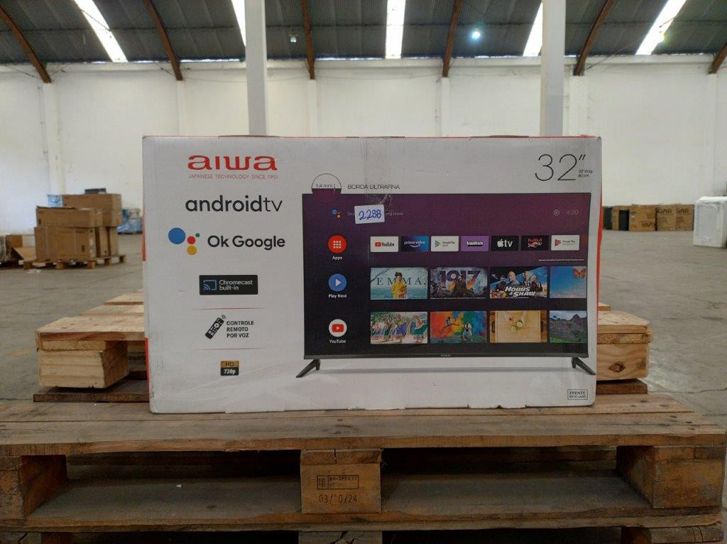 01 Smart Tv 32" - Podendo Conter Tela Trincada
