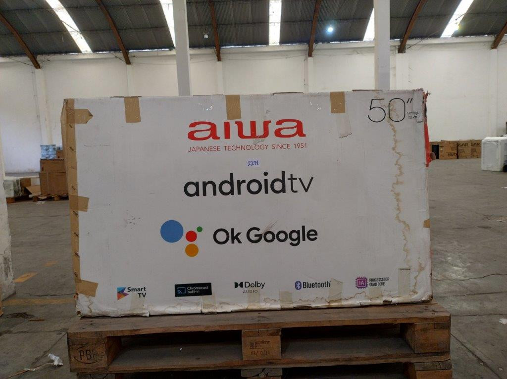 01 Smart Tv 50" - Podendo Conter Tela Trincada