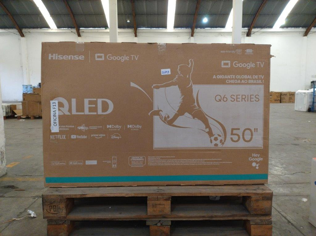 01 Smart Tv 50" - Podendo Conter Tela Trincada