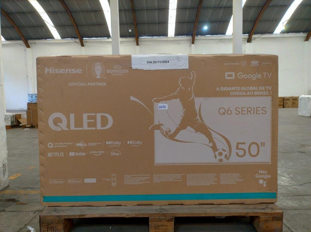 01 Smart Tv 50" - Podendo Conter Tela Trincada