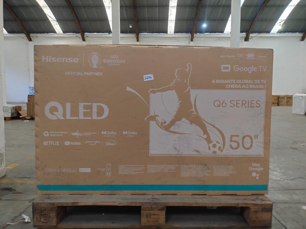 01 Smart Tv 50" - Podendo Conter Tela Trincada