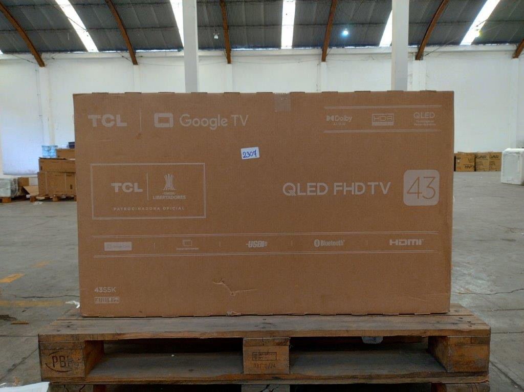 01 Smart Tv 43" - Podendo Conter Tela Trincada