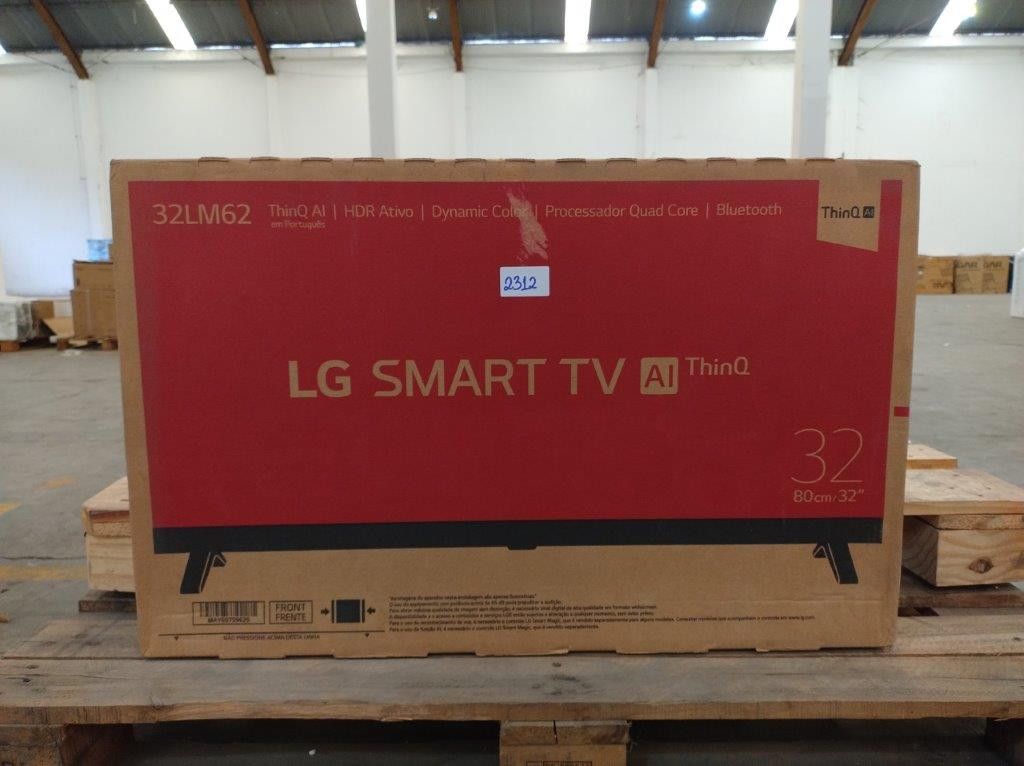 01 Smart Tv 32" - Podendo Conter Tela Trincada
