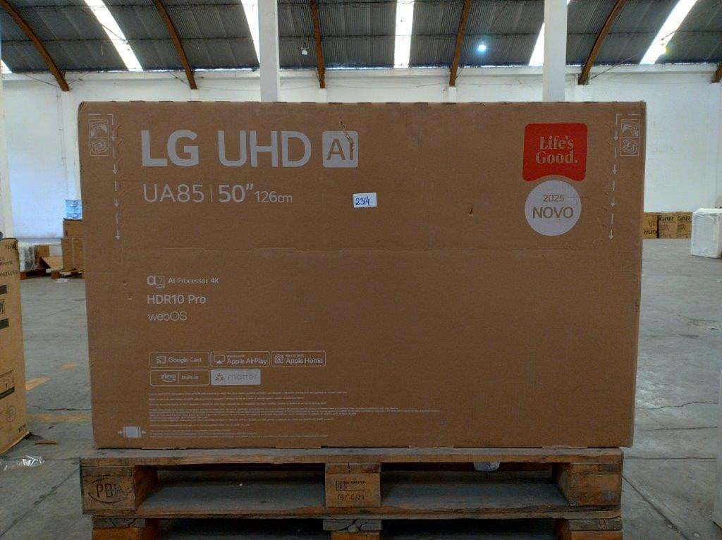 01 Smart Tv 50" - Podendo Conter Tela Trincada