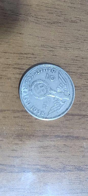 2 Reichspfennig Alemanha 1938 – Soberba