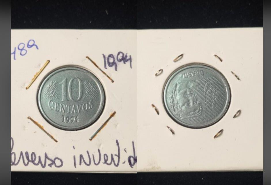 10 Centavos 1994 – Reverso Invertido 180°