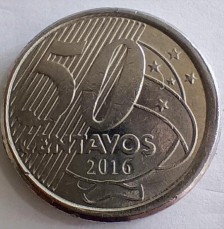 50 Centavos 2016 – Efeito Boné Pequeno