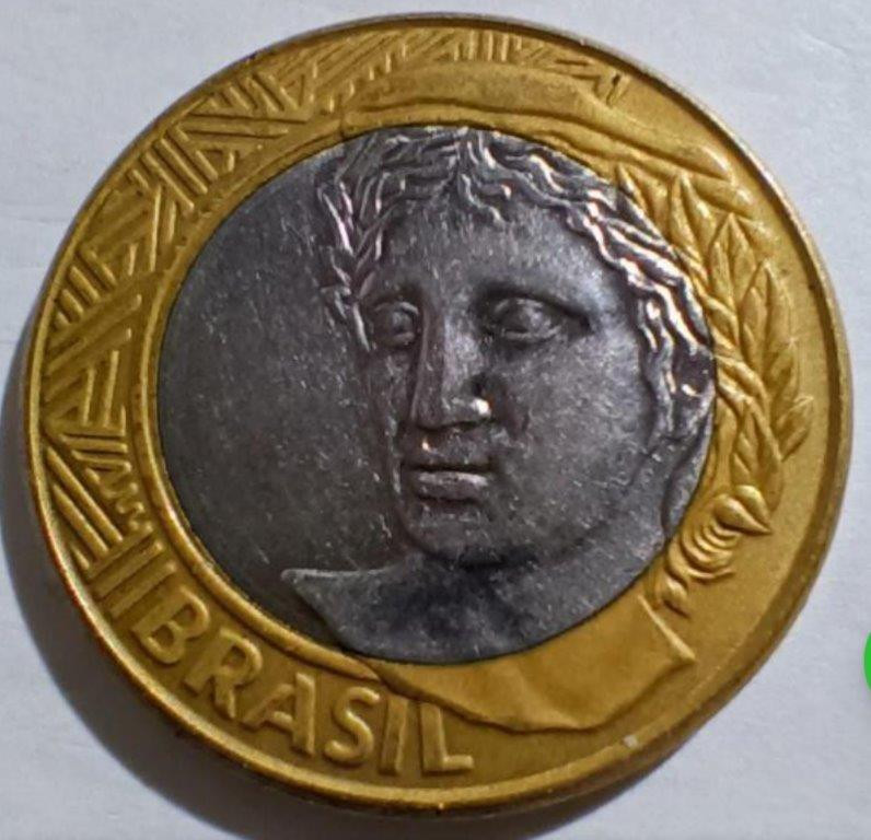1 Real 2003 – Reverso Inclinado à Direita