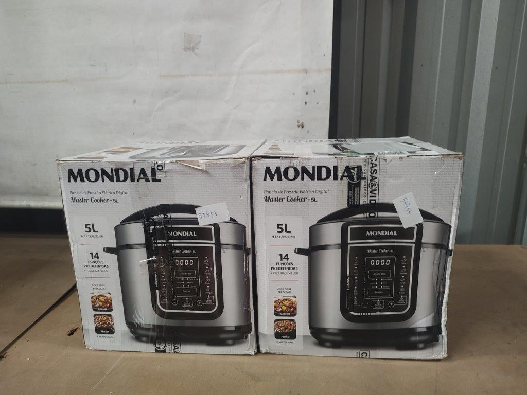 02 Panelas de Pressão Elétricas