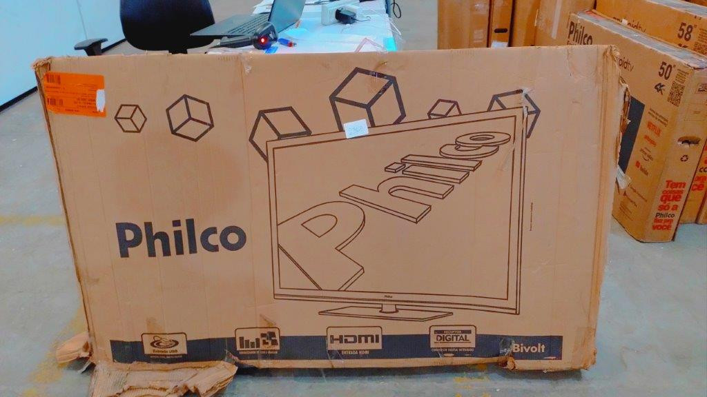 01 Smart Tv 58 Philco - Podendo Conter Tela Trincada