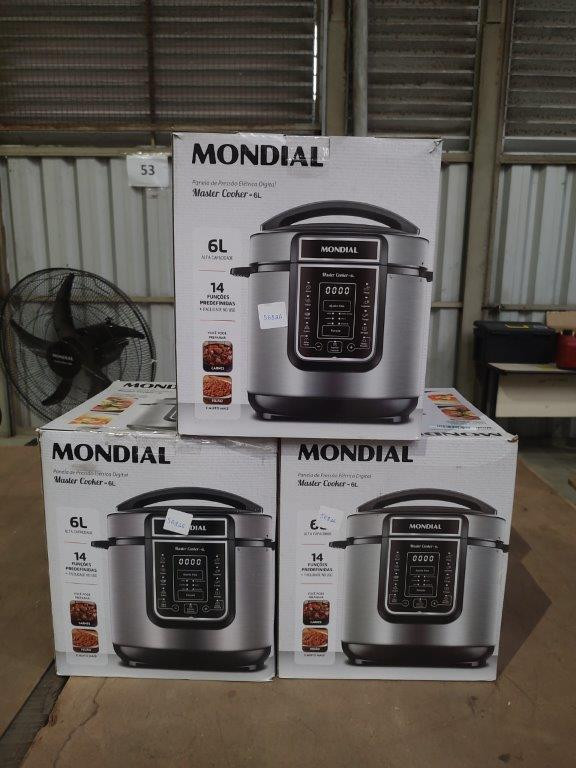 03 Panelas de Pressão Elétricas