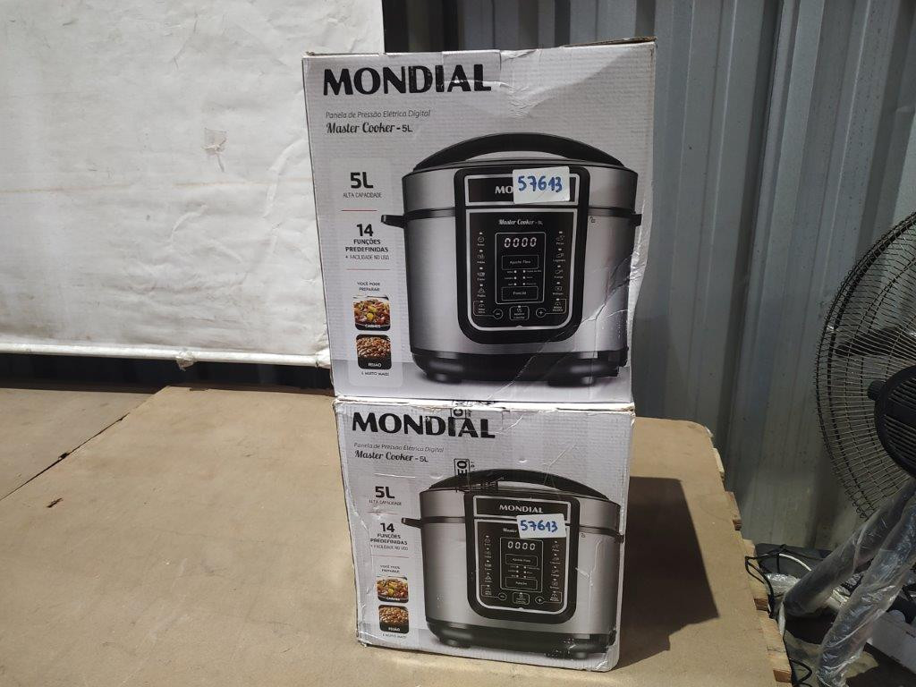 02 Panelas de Pressão Elétricas