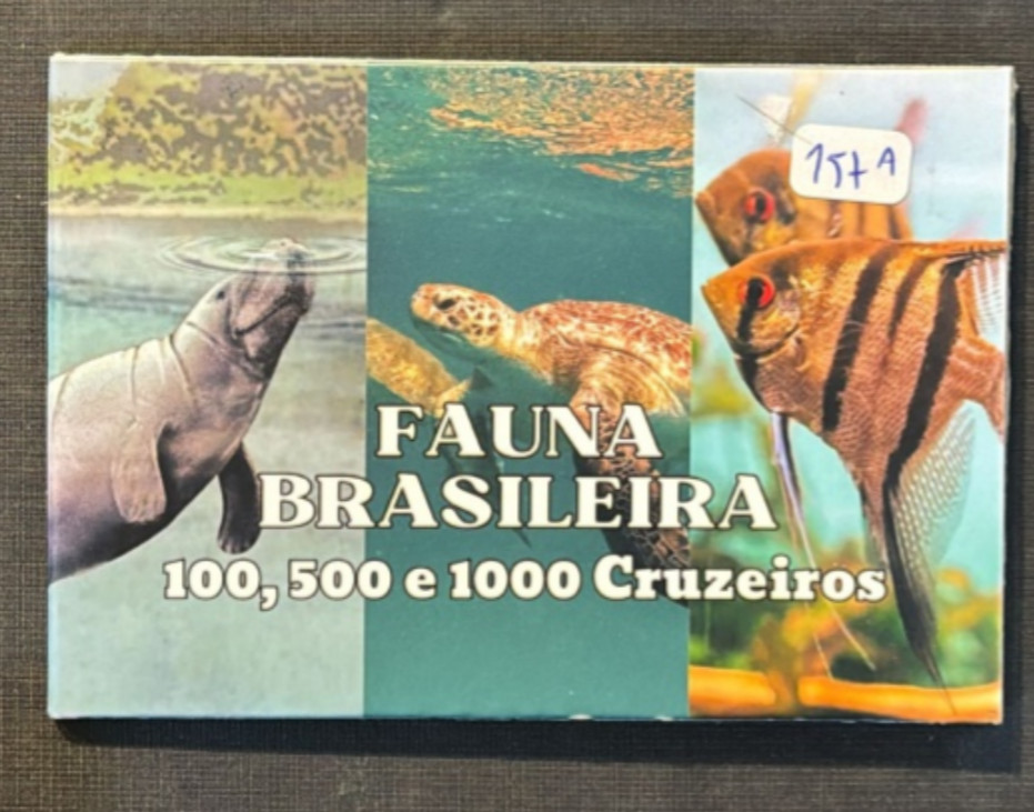 Blister Moedas Fauna Brasileira – 1992/1993