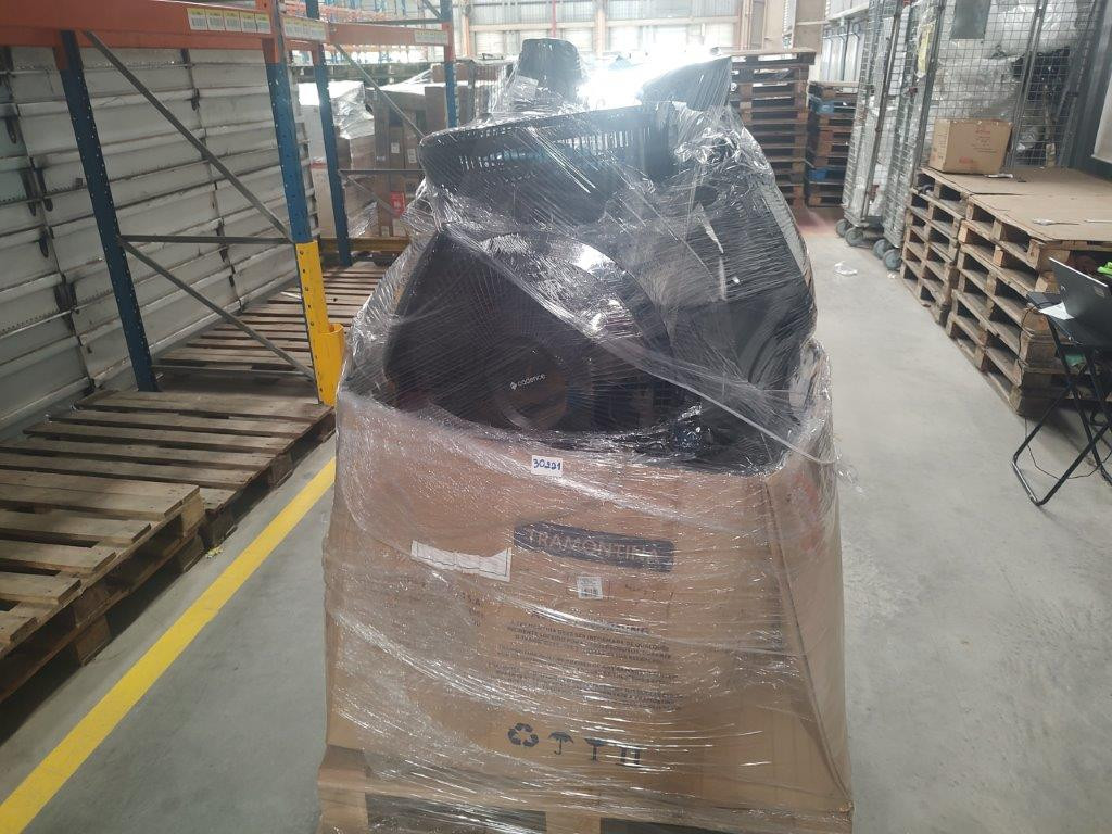Pallet Fechado com Aproximadamente 20 Itens Diversos