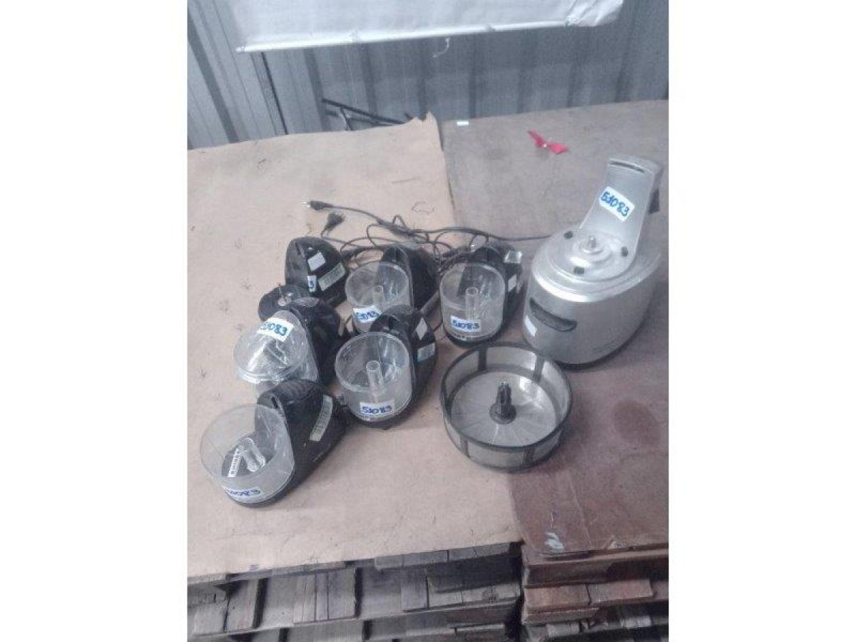 07 Itens Sendo: 01 Centrifugadora + 06 Mini Processadores