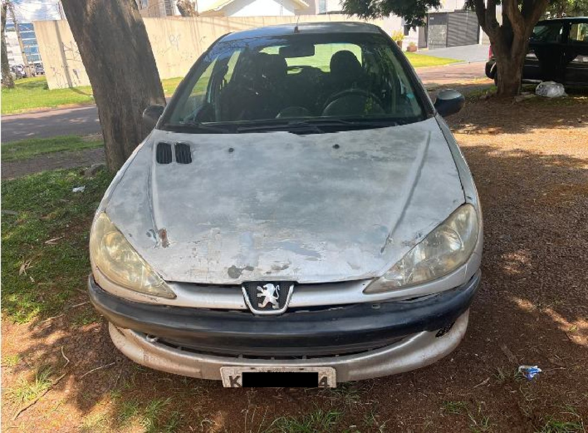 Peugeot/206 Selection - Ano 2003 - Cor Cinza — foto 1