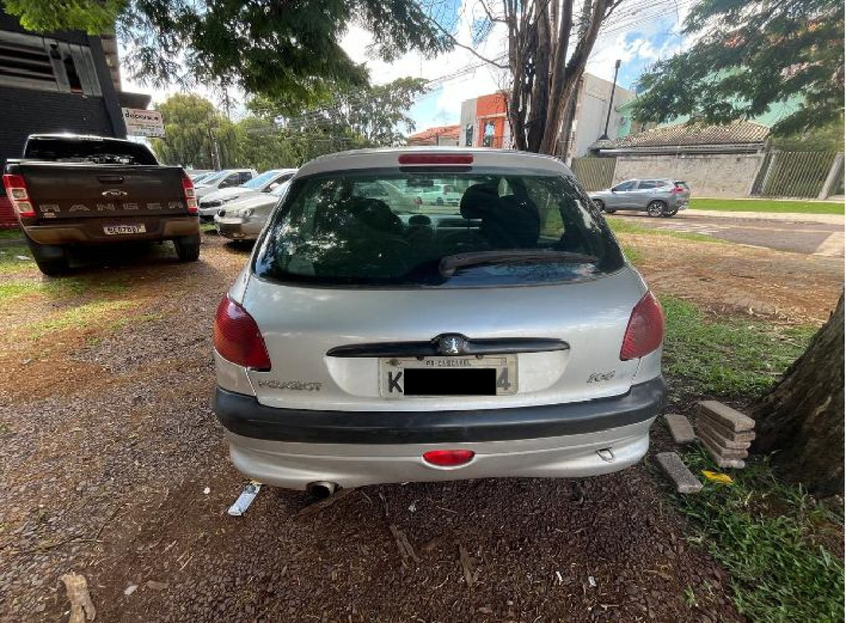 Peugeot/206 Selection - Ano 2003 - Cor Cinza — foto 3
