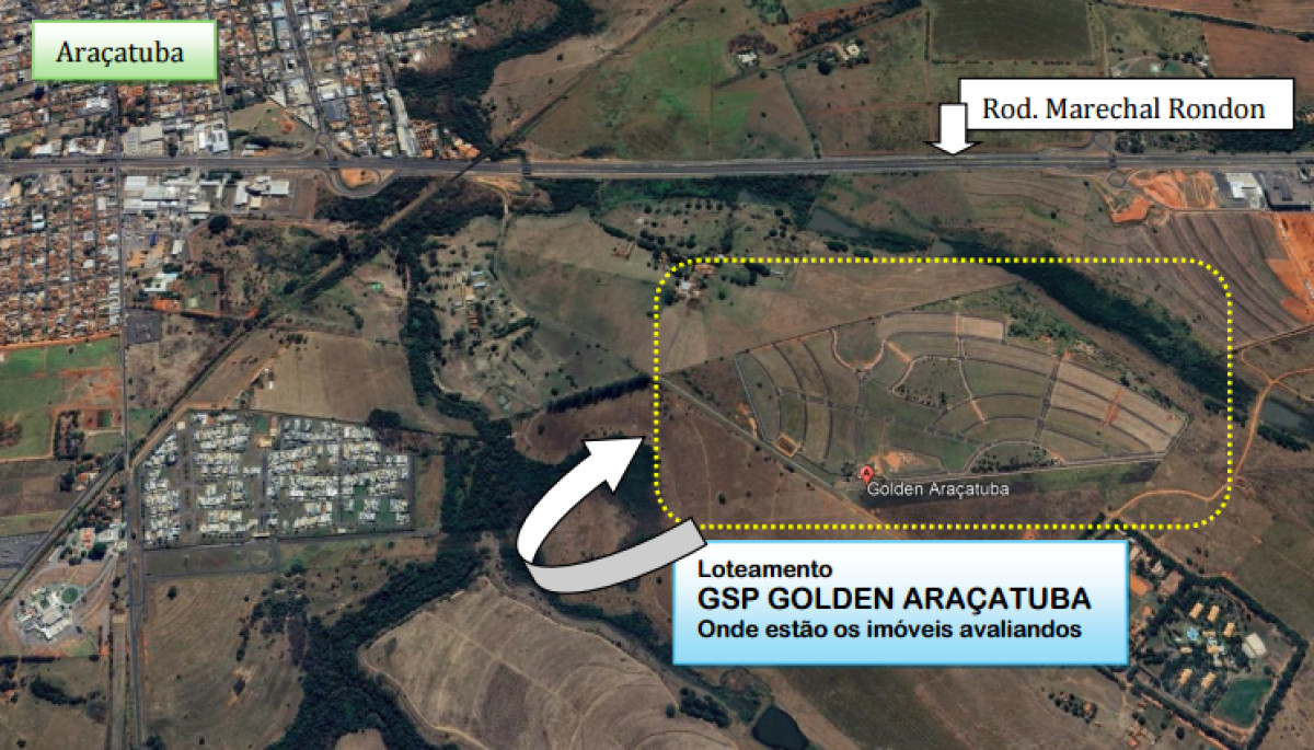 Lote 03 - Quadra 11 - Loteamento Golden Araçatuba - Alvorada - Araçatuba/SP — foto 4