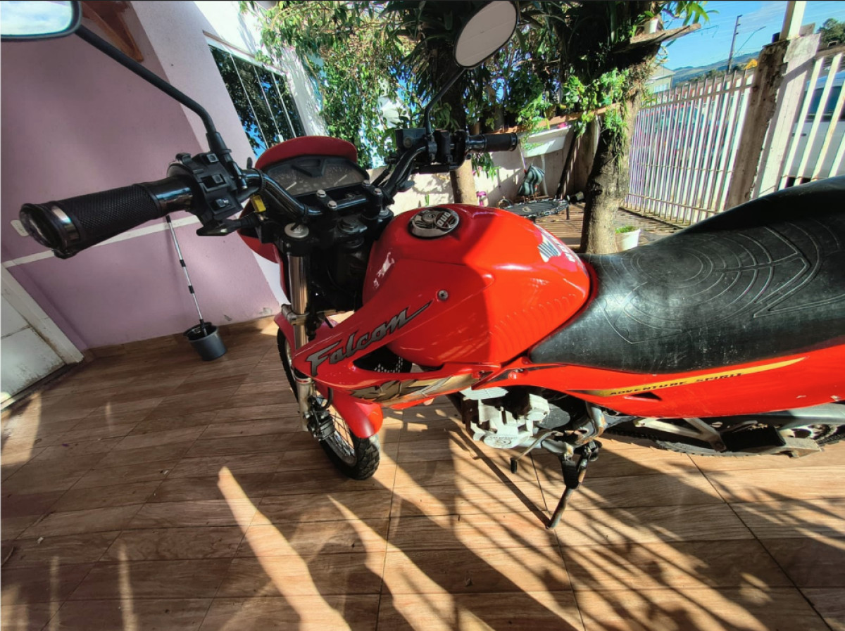 HONDA/NX4 FALCON - Ano 2001 - Cor Vermelha — foto 5