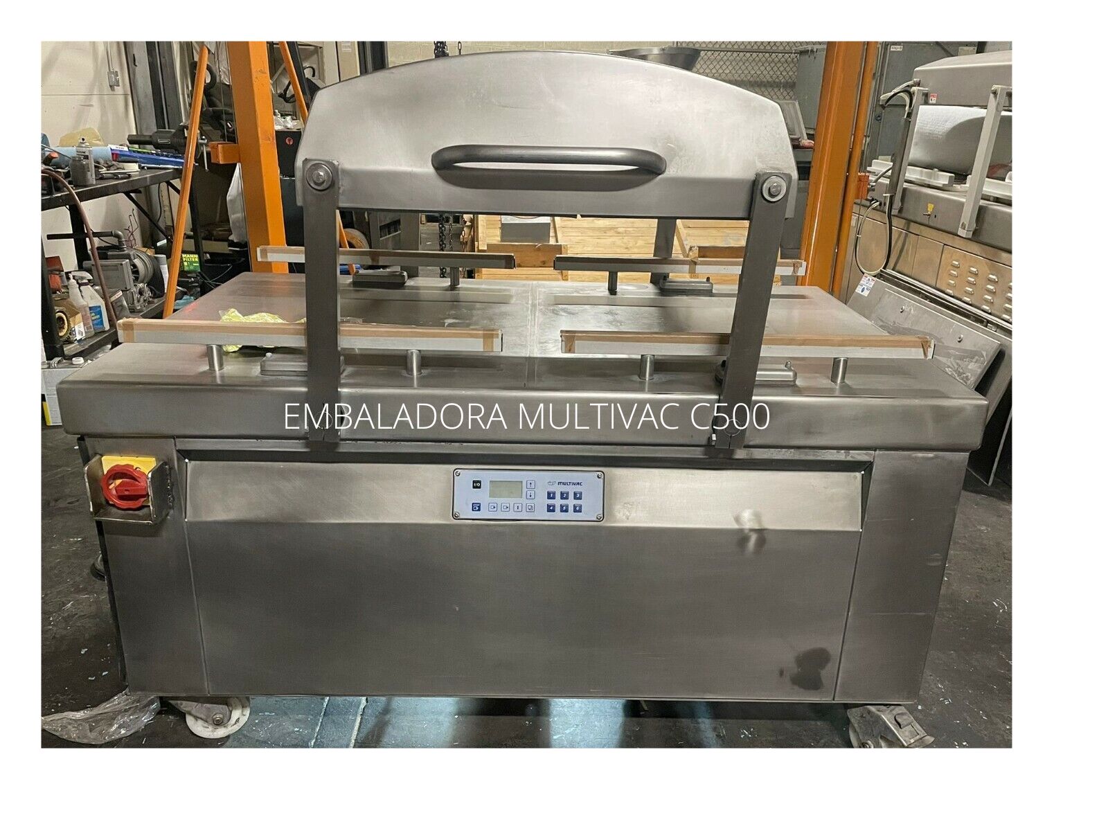Maquina embaladora a Vacuo MULTIVAC Modelo C 500, em bom estado de conservação. — foto 1
