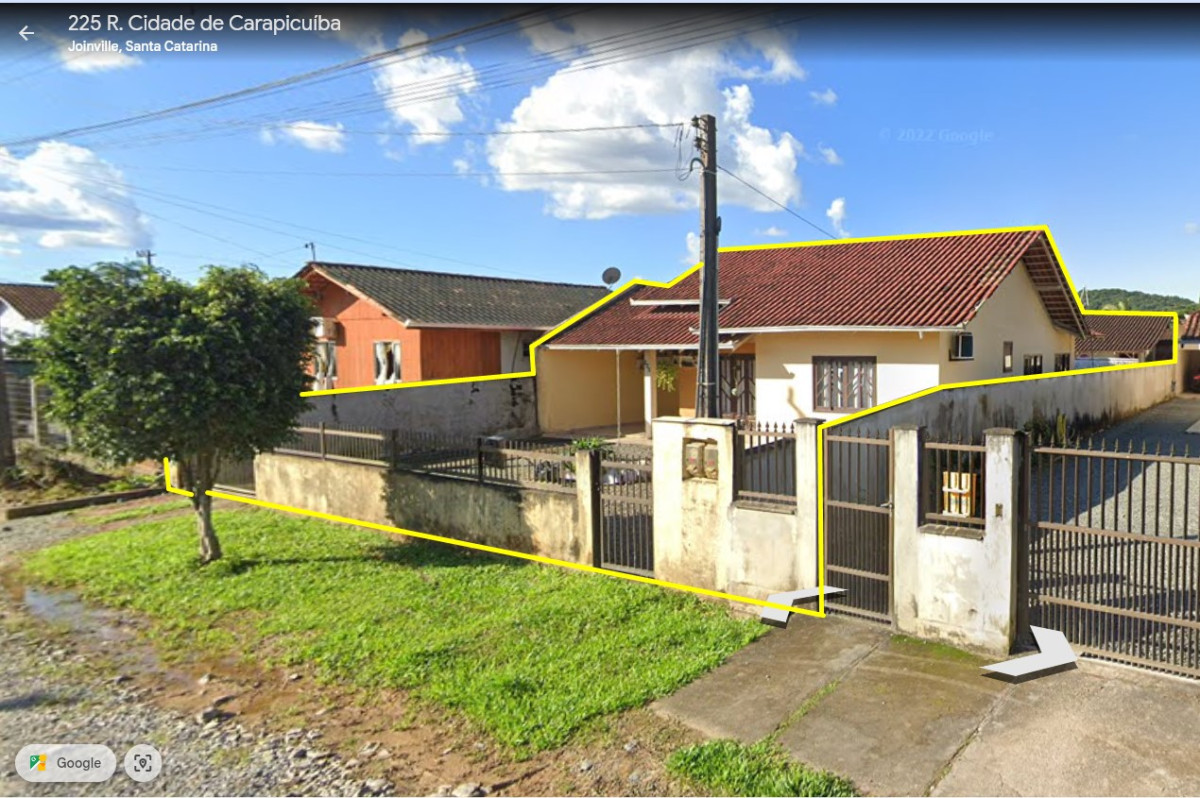 Terreno com 446,20m2 com 2 casas de Alvenaria uma de 87,00m2 e outra com 31,17m2 em boa localização — foto 4
