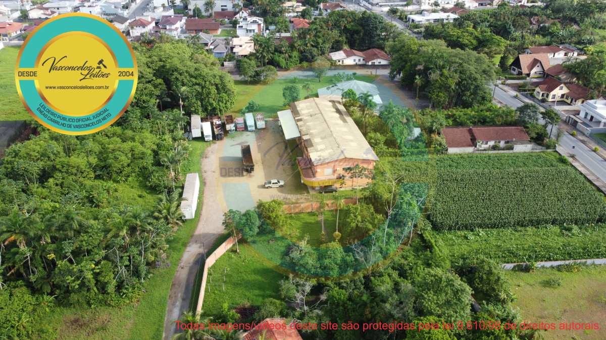 TERRENO EM JOINVILLE, PIRABEIRABA, COM 5.137.95M2 COM GALPÃO DE 985,50M2 IDEAL PARA INDUSTRIAS E LOGISTICA Valor em 2a. Praça: R$ 6.050.000,00 podendo ser à prazo. 50% — foto 2